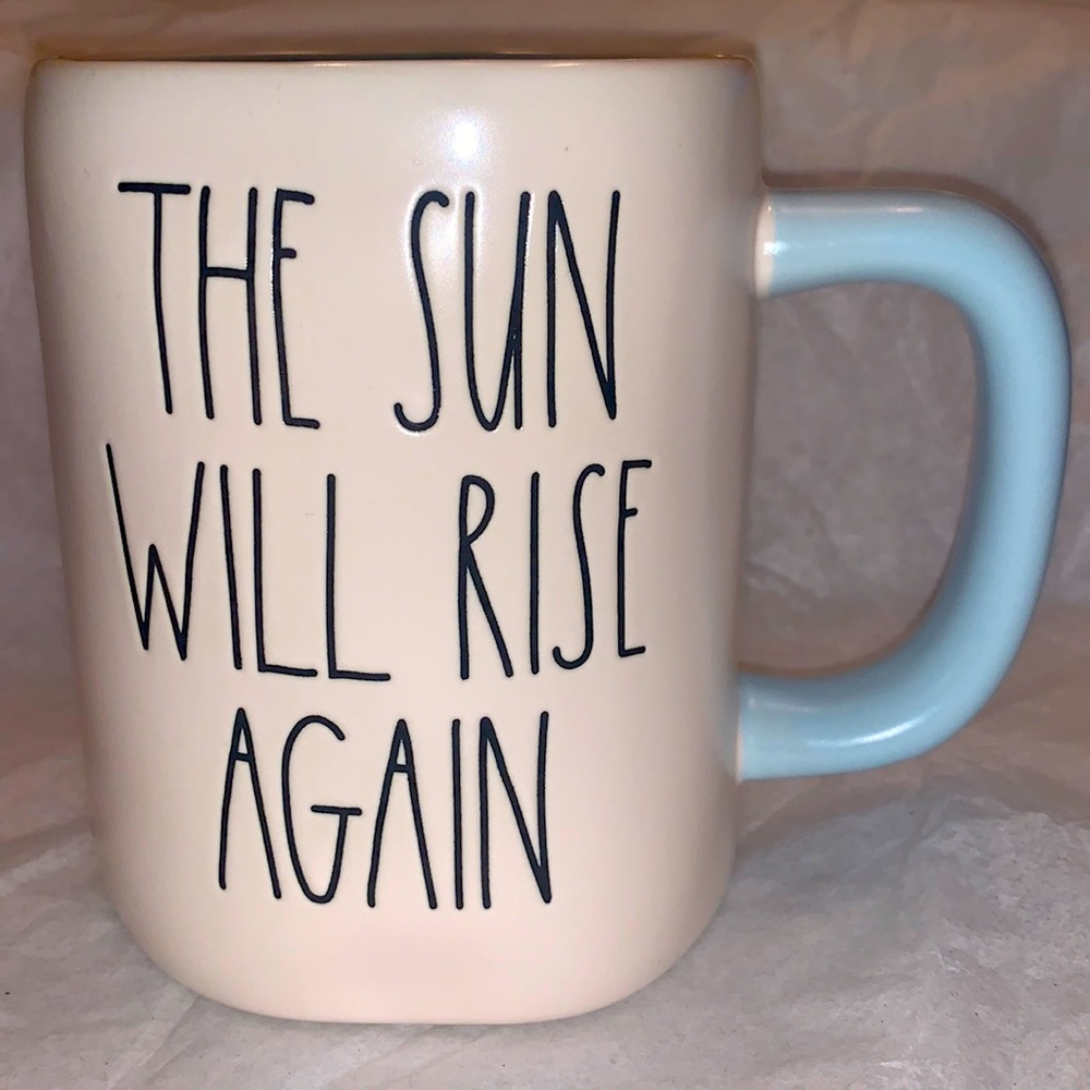 Rae Dunn,”THE SUN WILL RISE AGAIN”